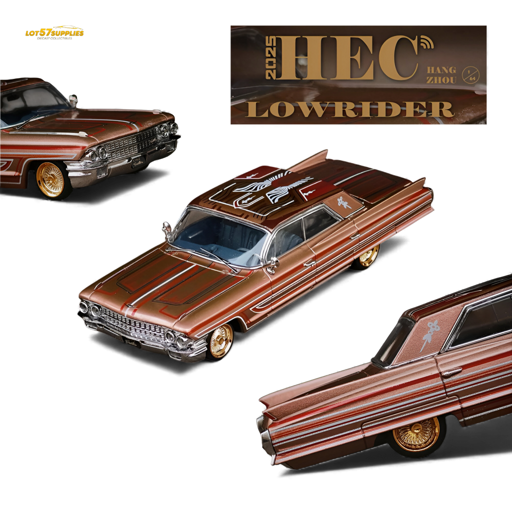 MK Miniatures Cadillac Diwei Metallic Red Copper 1:64