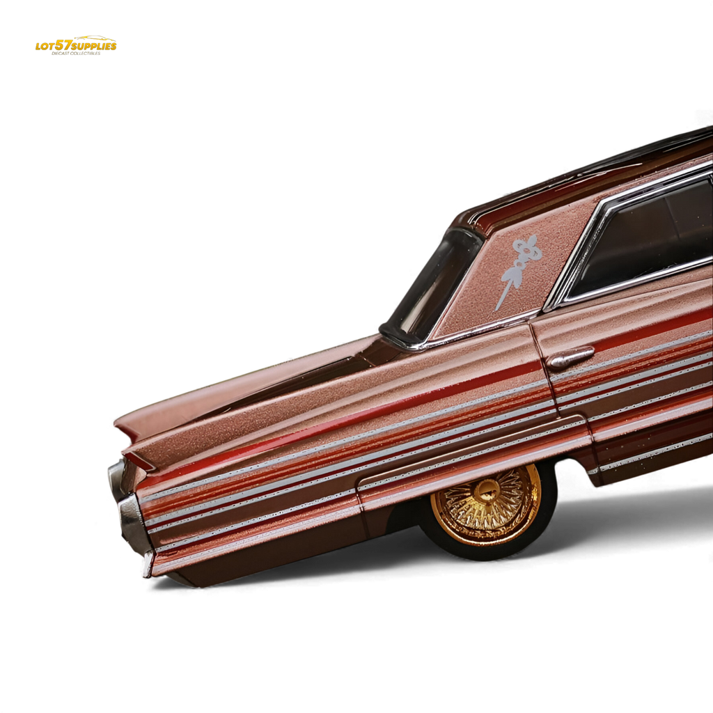 MK Miniatures Cadillac Diwei Metallic Red Copper 1:64