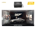 (Pre-Order) Aston Martin DB5 High Gloss Silver Figurine Ver 1:64