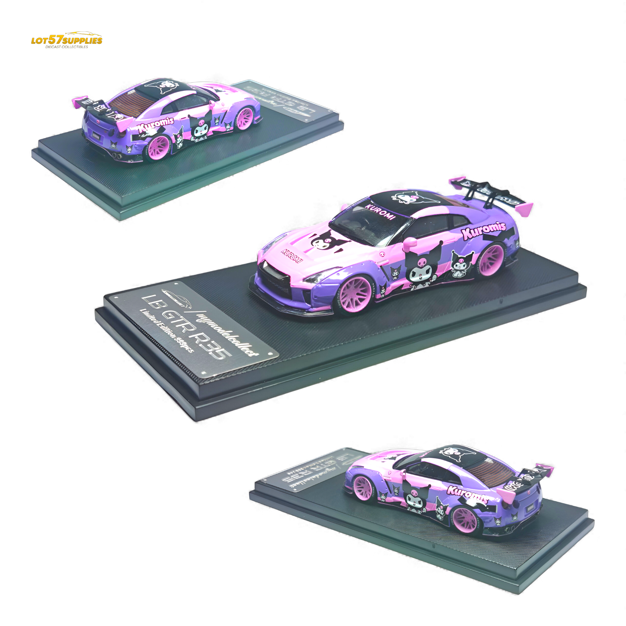 MC LB GTR 1.5 Version - Pink Purple KUROMI 1:64