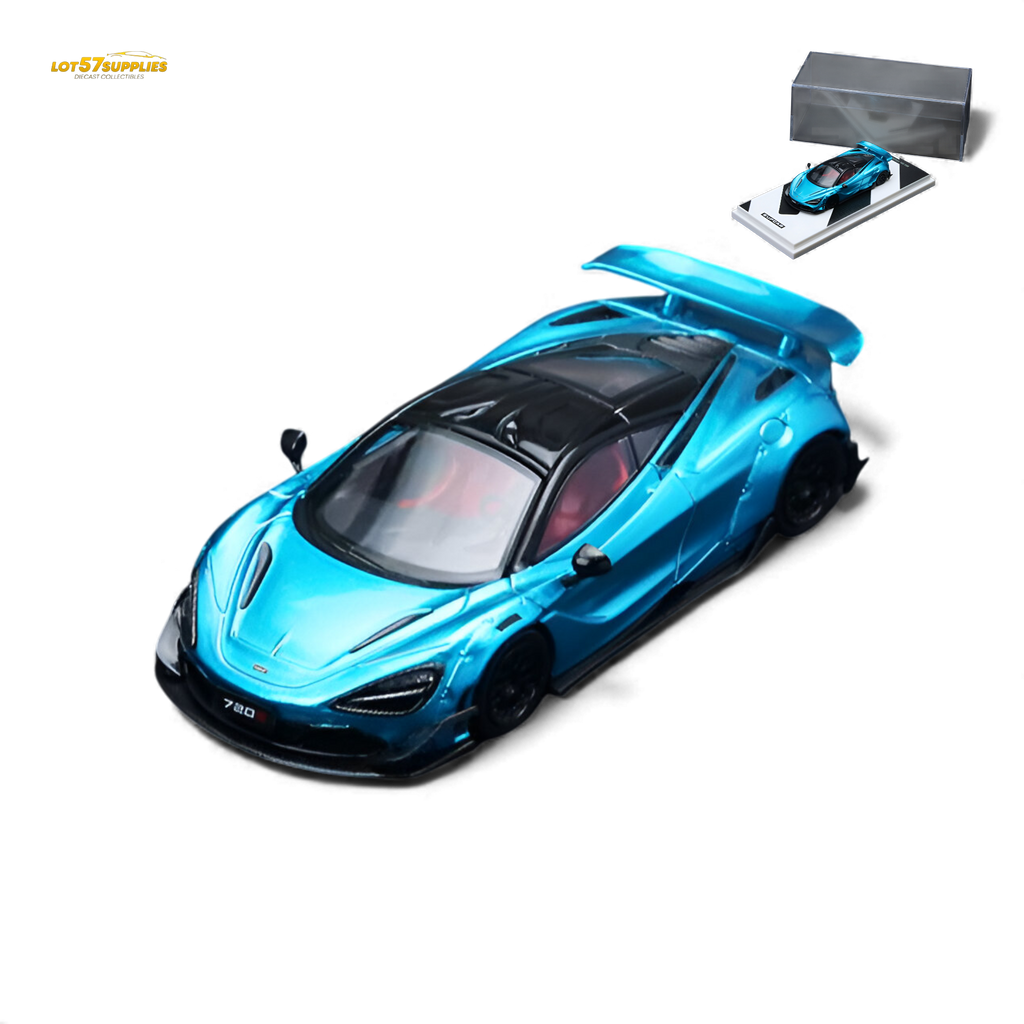 SC McLaren 720S Bright Blue 1:64