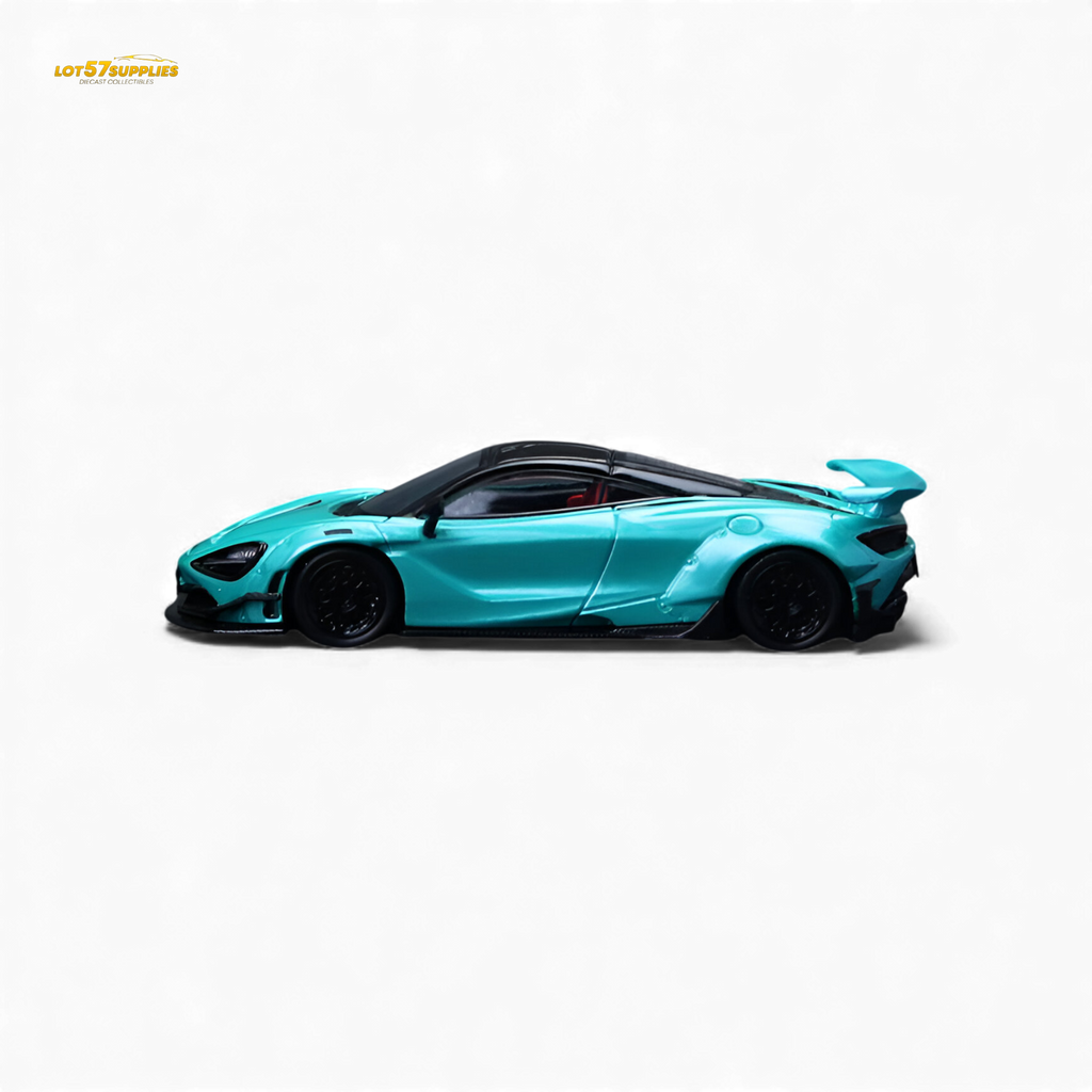 SC McLaren 720S Cyan Blue 1:64
