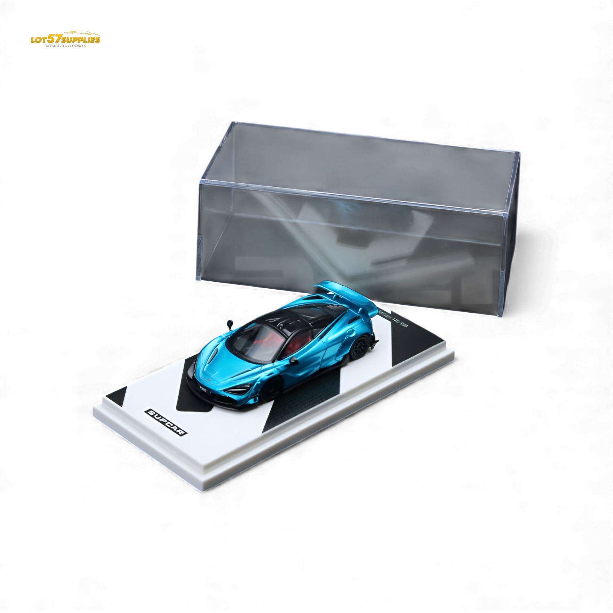 SC McLaren 720S Bright Blue 1:64