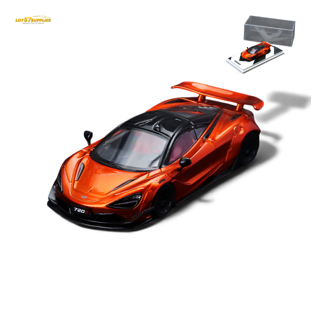 SC McLaren 720S Bright Orange 1:64