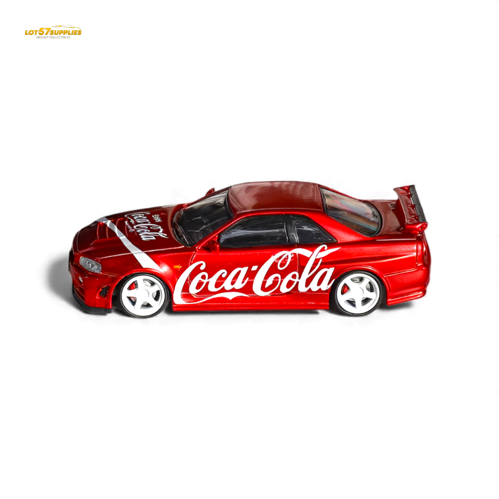 Fuji Nissan Skyline R34 GT-R Nismo Z-Tune Coca Cola 1:64