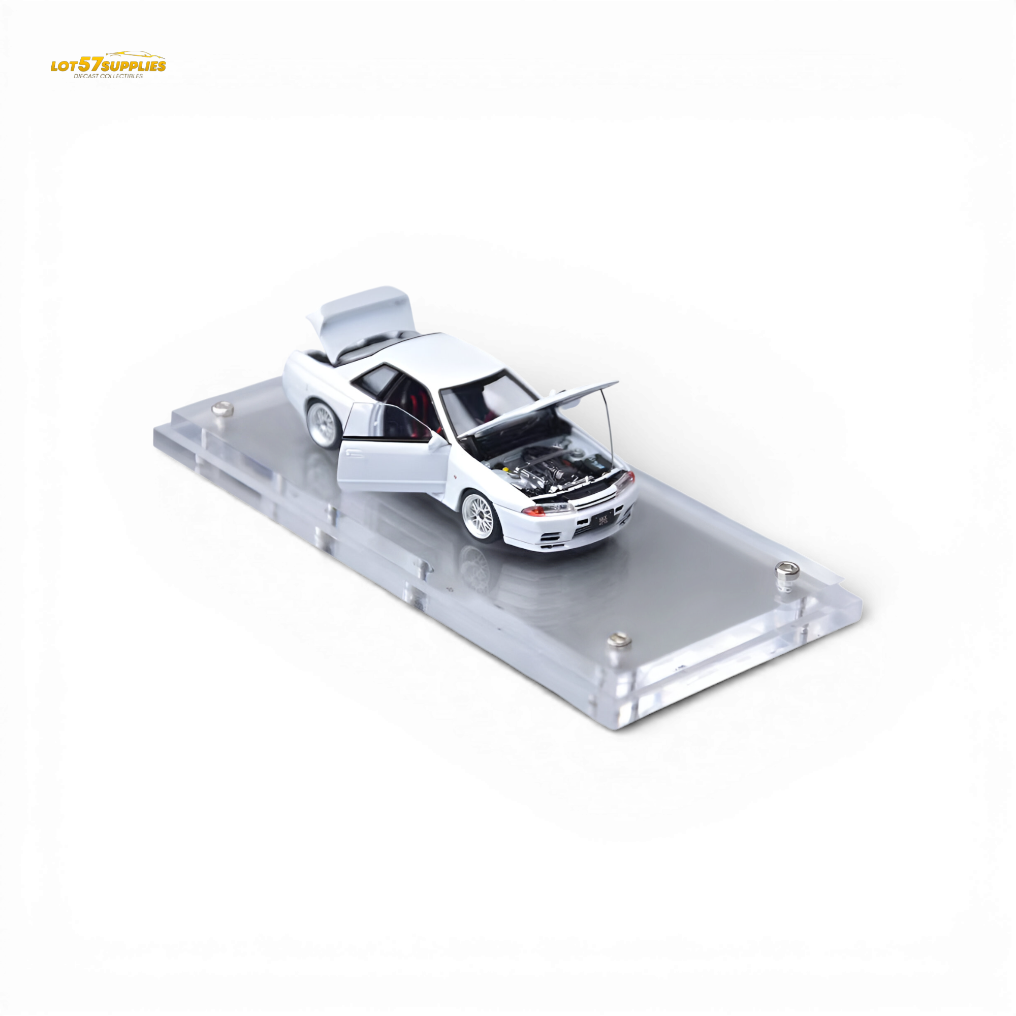 Focal Horizon Nissan Skyline GT-R R32 Nismo S-Tune White 1:64
