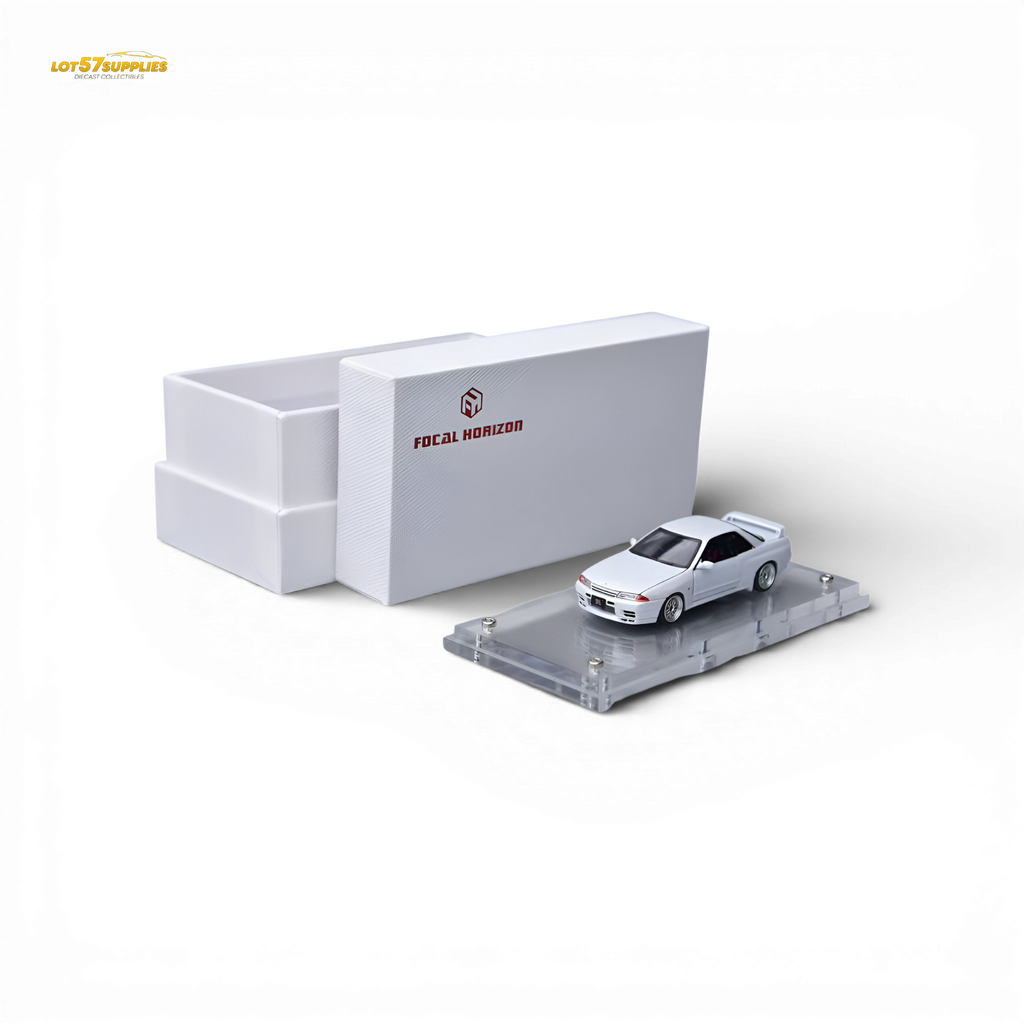 Focal Horizon Nissan Skyline GT-R R32 Nismo S-Tune White 1:64