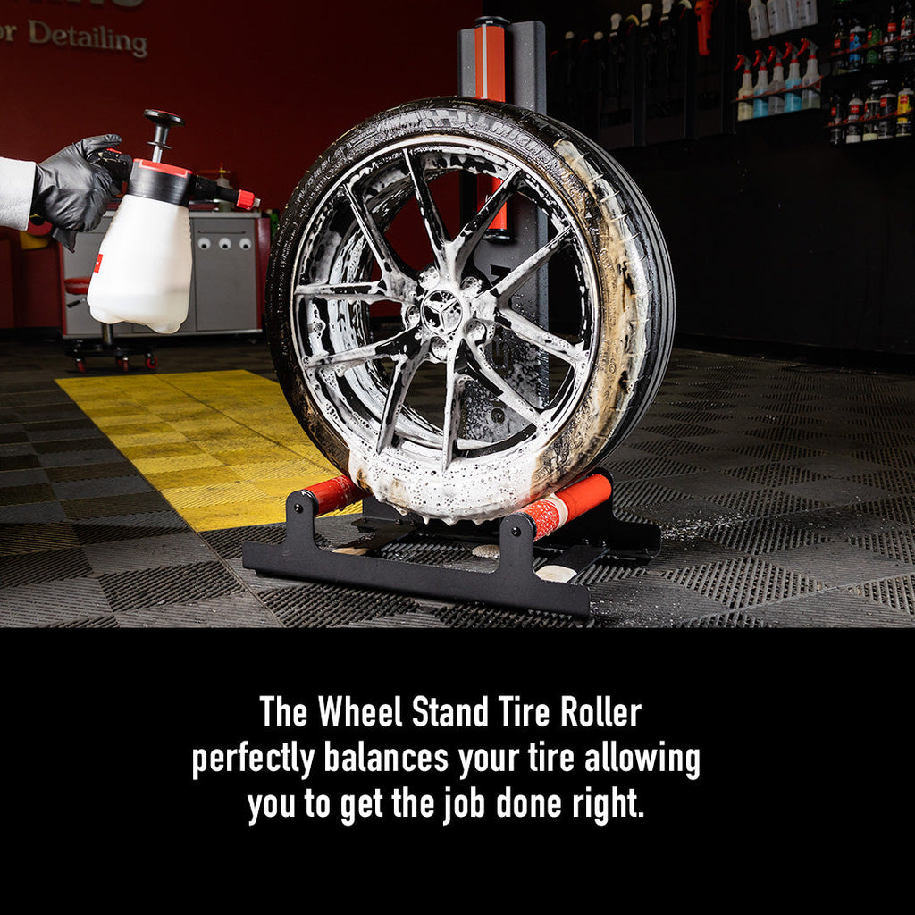 [Open-Box] Wheel Stand Tire Roller – Black Fly Industries