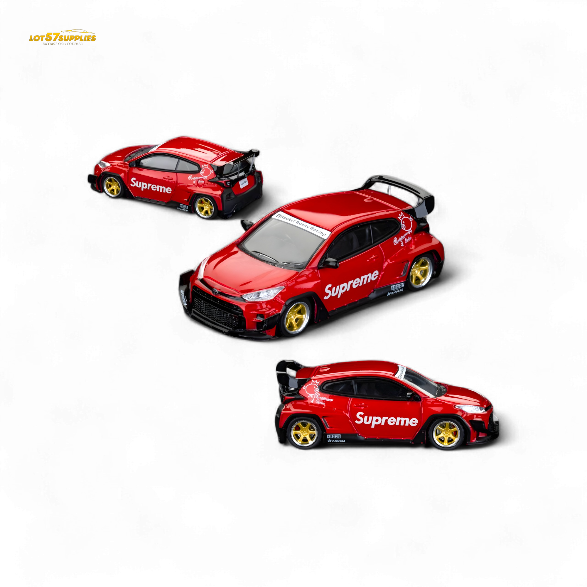 Fuji Toyota Yaris GR Pandem Supreme Livery 1:64
