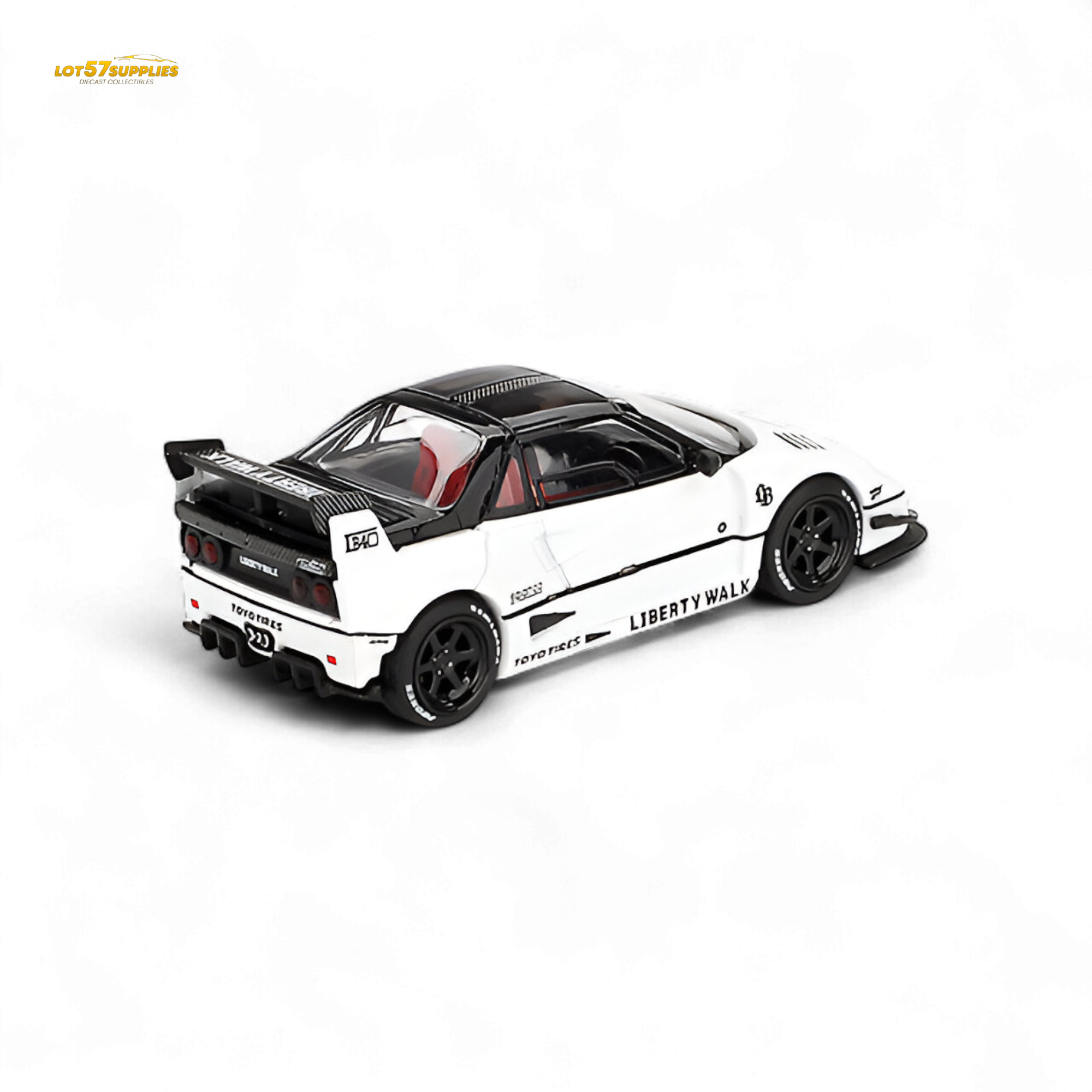 Mini GT Mazda AZ-1 Liberty Walk LB40 White 1:64