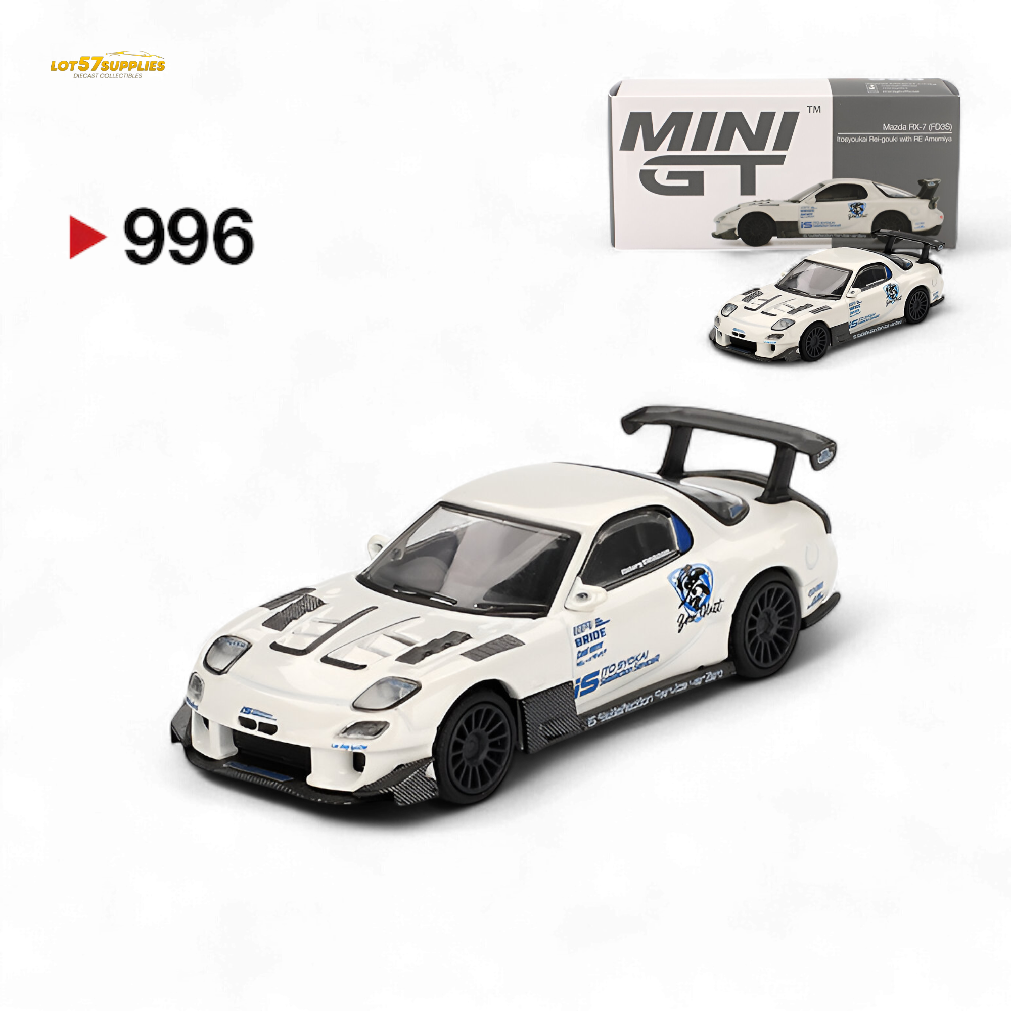Mini GT Mazda RX-7 FD3S RE Amemiya 1:64