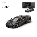 Mini GT Jaguar C-X75 Test Car Carbon Fiber 1:64