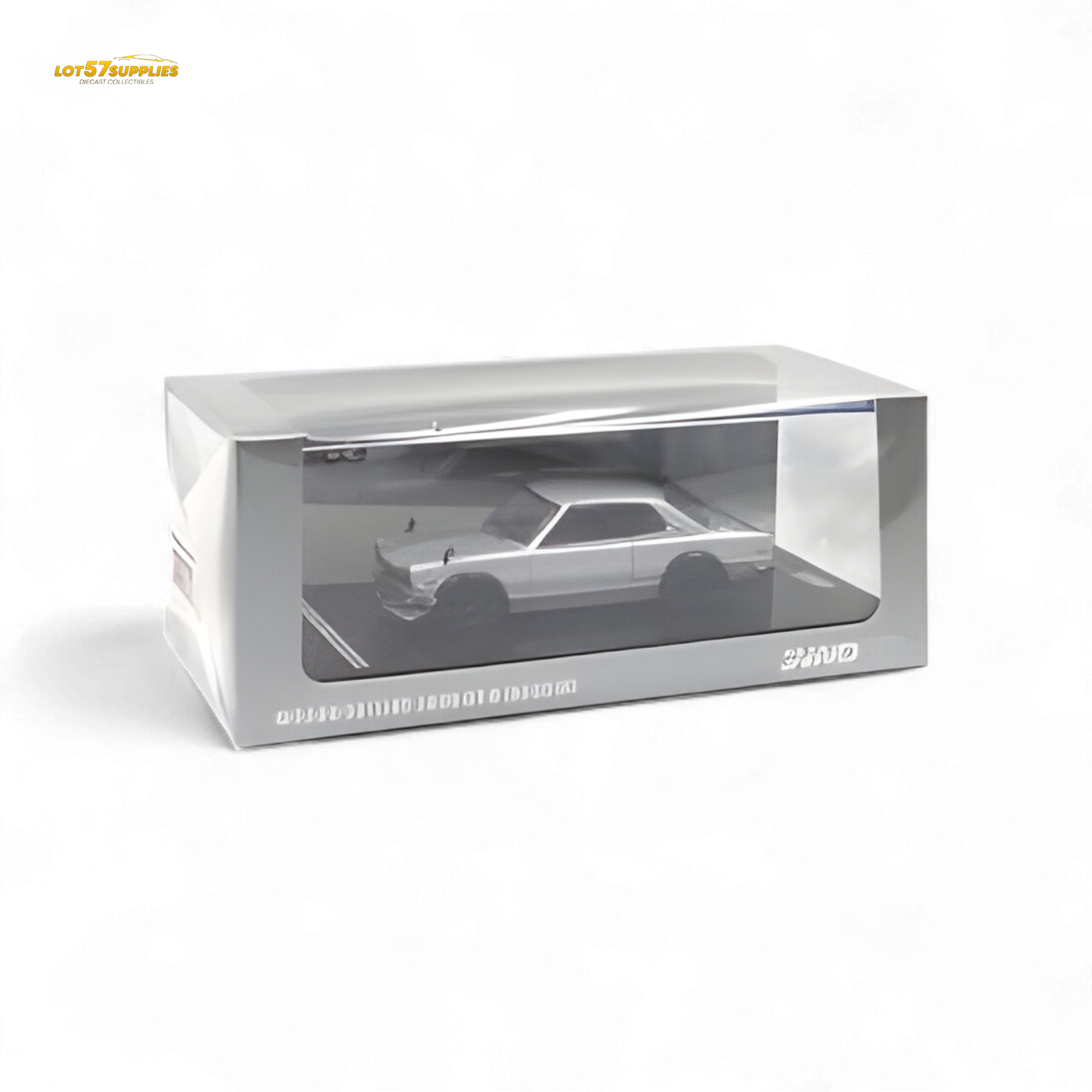 INNO64 Nissan Skyline 2000GT-R (KPGC10) Silver 1:64