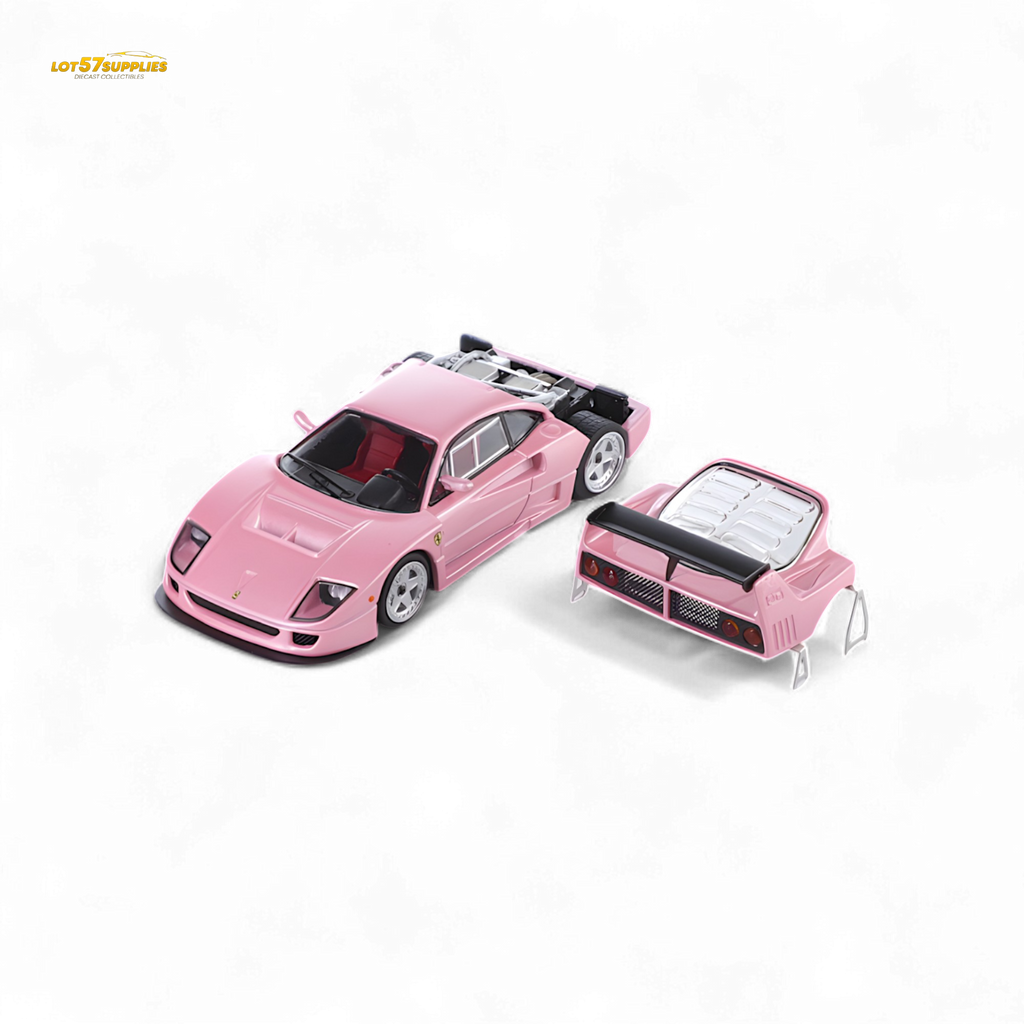 Stance Hunters Ferrari F40 LM Pink 1:64