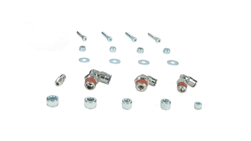 Air Lift 18in FLO Tank w/ Viair 444c Black Compressor (Incl. Fittings & Tank Mounting Hardware) 27767