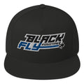 Black Fly Flat Bill Cap