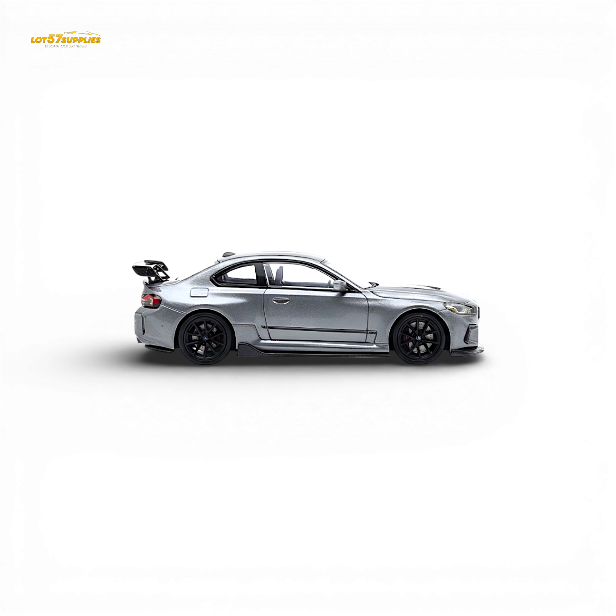(Pre-Order) SW BMW G87 M2 ADRO - Low Tail Titanium Grey 1:64