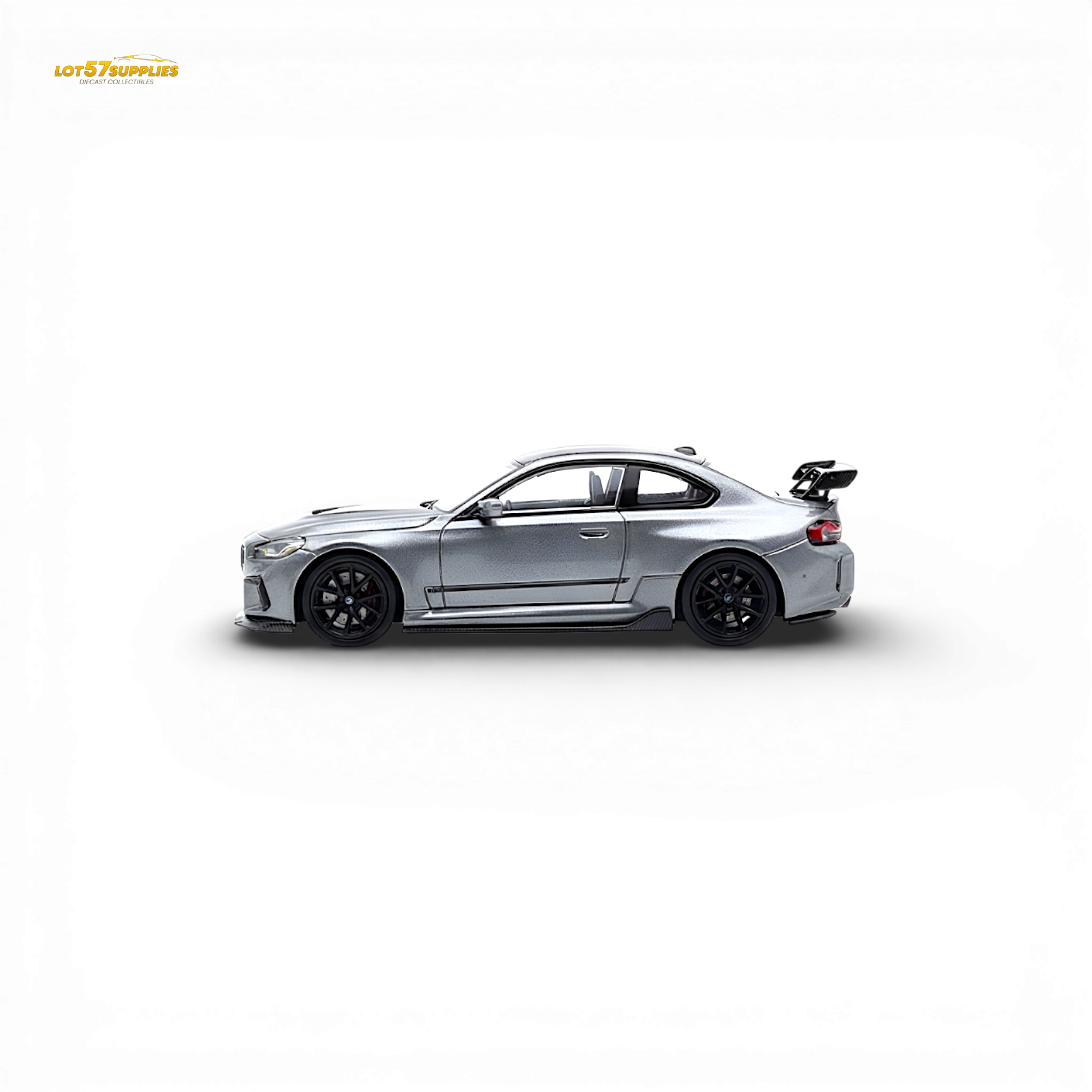 (Pre-Order) SW BMW G87 M2 ADRO - Low Tail Titanium Grey 1:64
