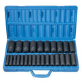 Grey Pneumatic 1326MD 1/2" Drive 26-Piece Deep Length Metric Master Impact Socket Set (10mm - 36mm)