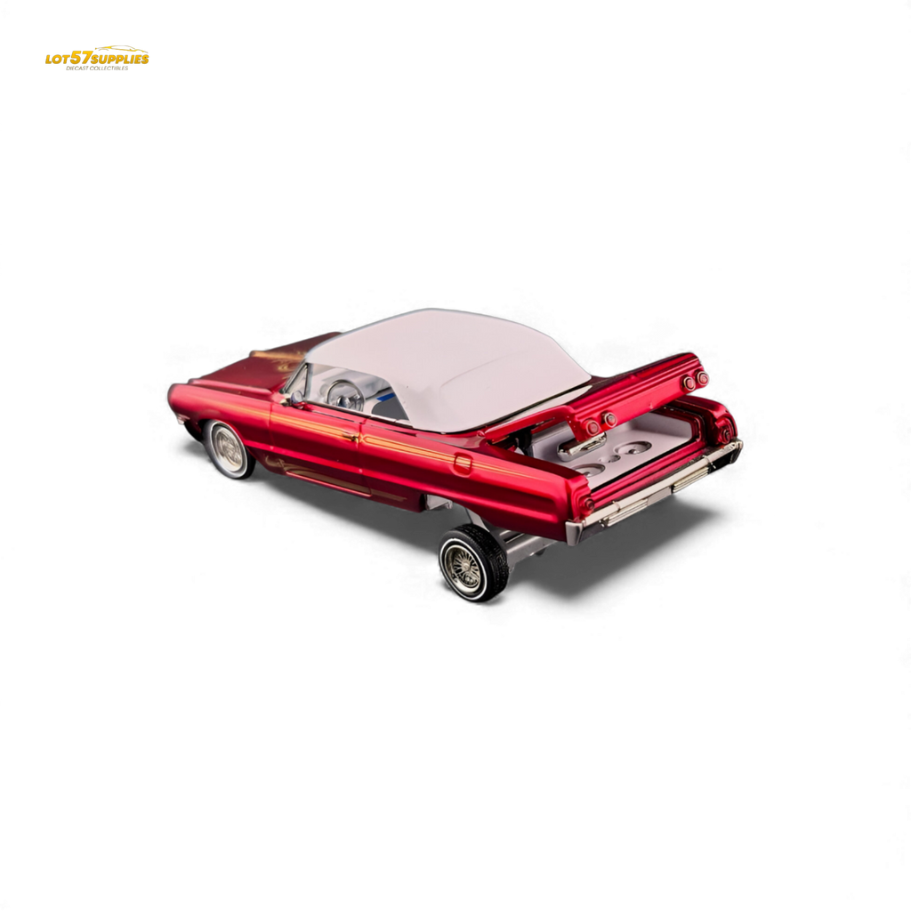 Fine Works64 Chevrolet Impala Transparent Red 1:64