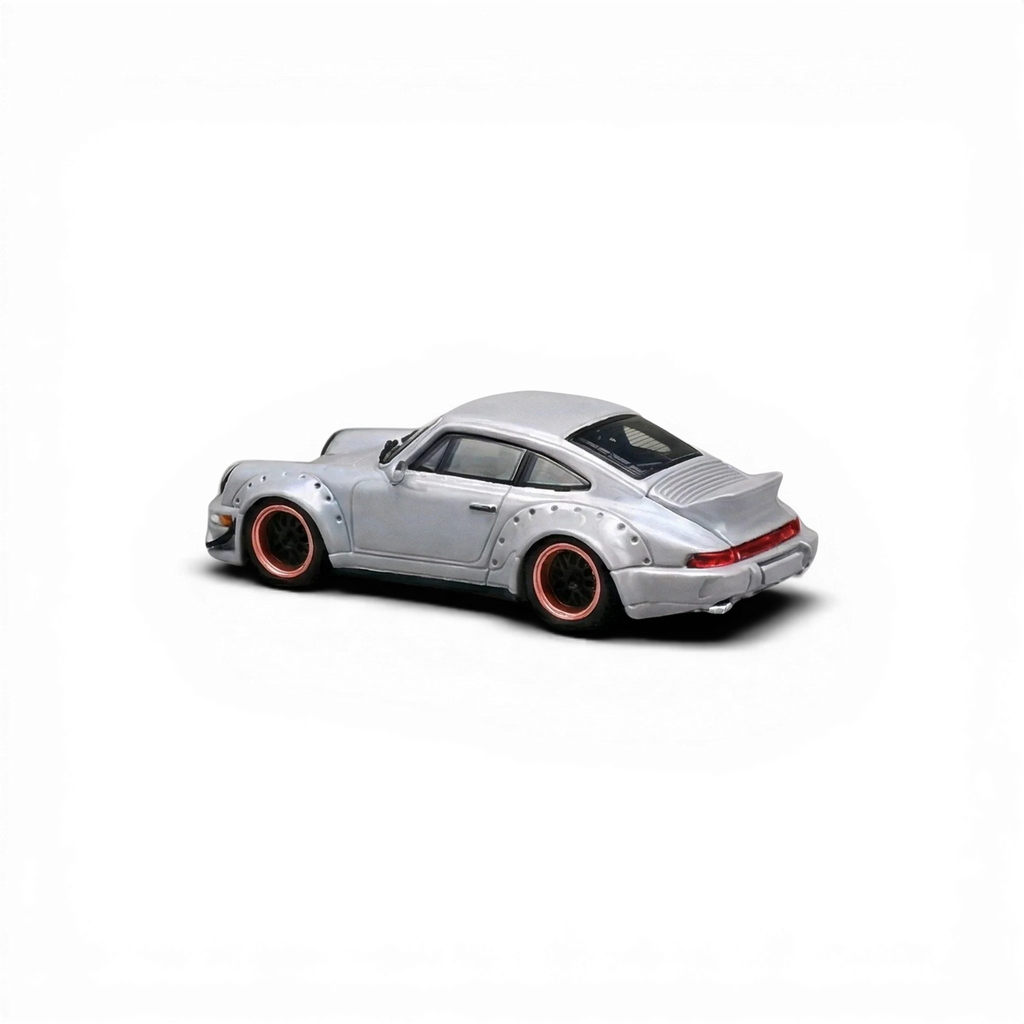 CM Model Porsche 964 Widebody Nero Gray 1:64
