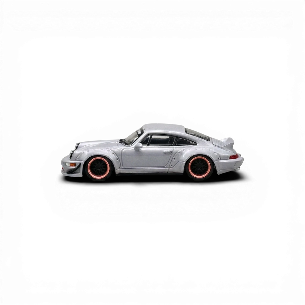 CM Model Porsche 964 Widebody Nero Gray 1:64