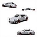 CM Model Porsche 964 Widebody Nero Gray 1:64