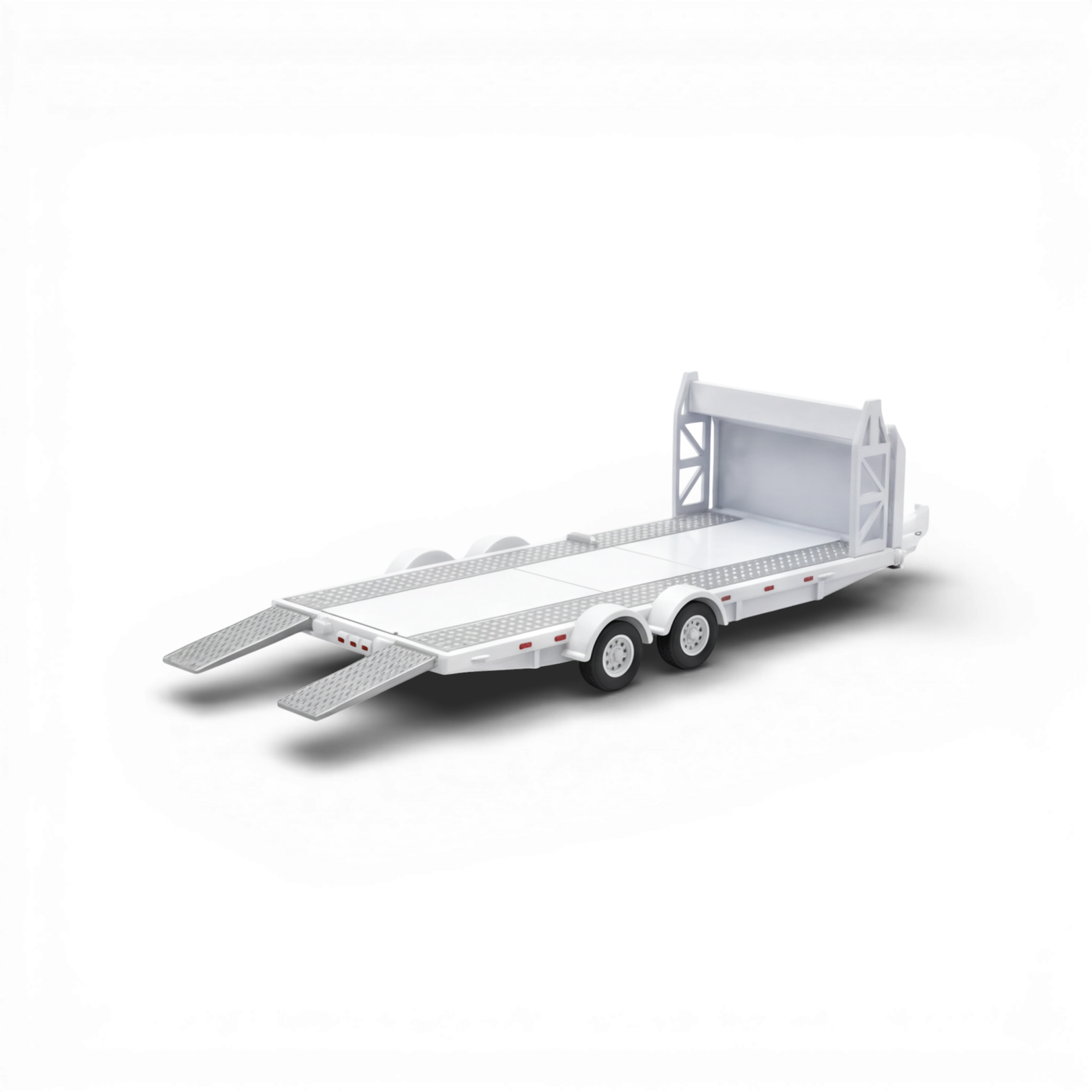 Aurora Model Car Towing Trailer 1:64