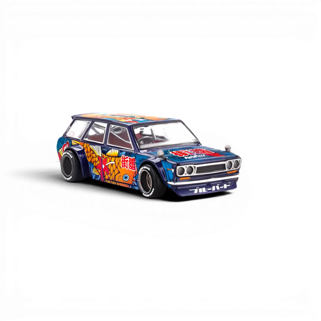 (Pre-Order) Mini GT x Kaido House Datsun 510 Wagon Koi V1 1:64