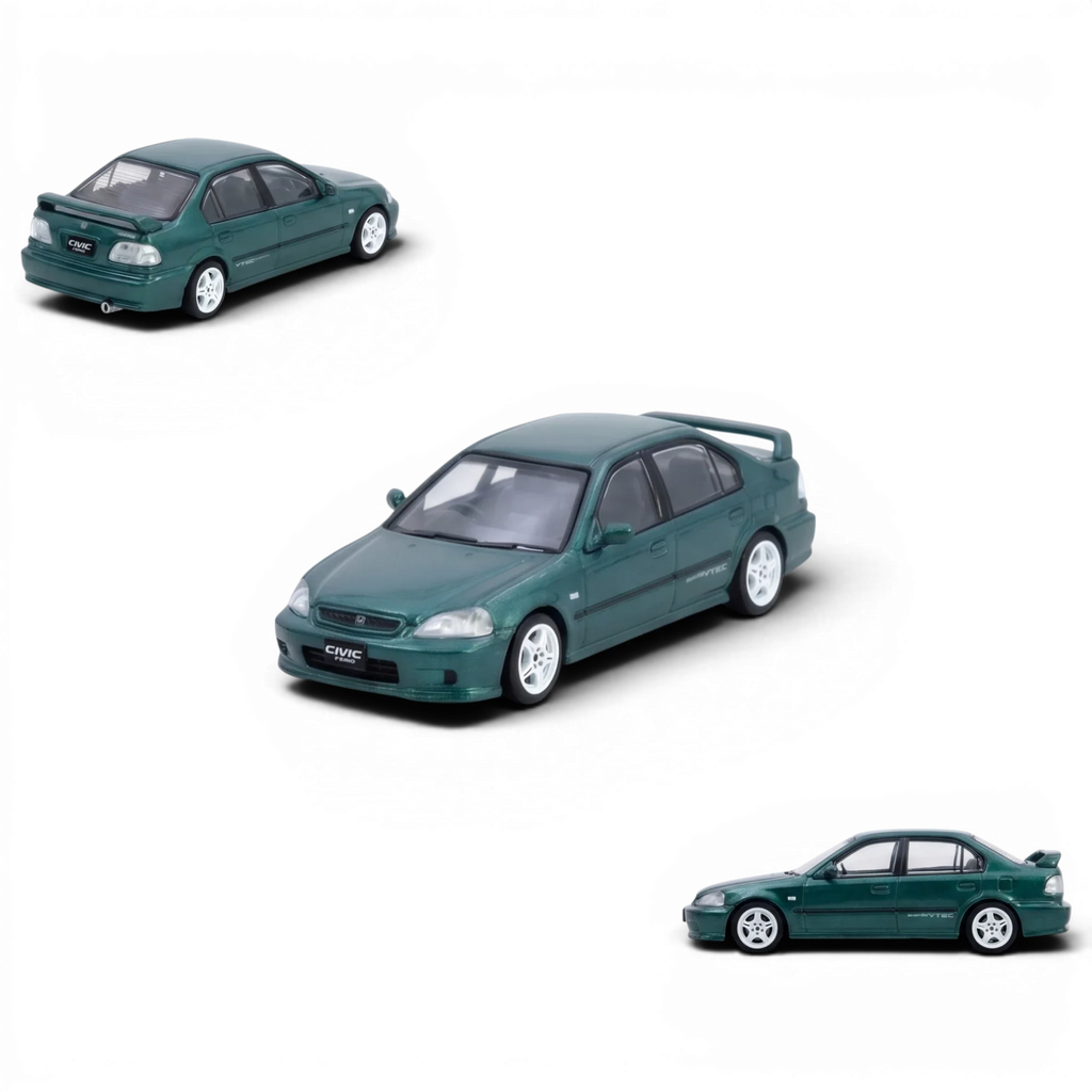INNO64 Honda Civic Ferio Si EK Green 1:64