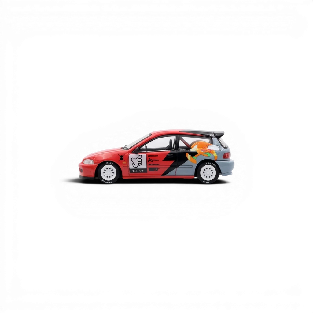 Street Weapon Honda Civic EG6 Sonic livery 1:64