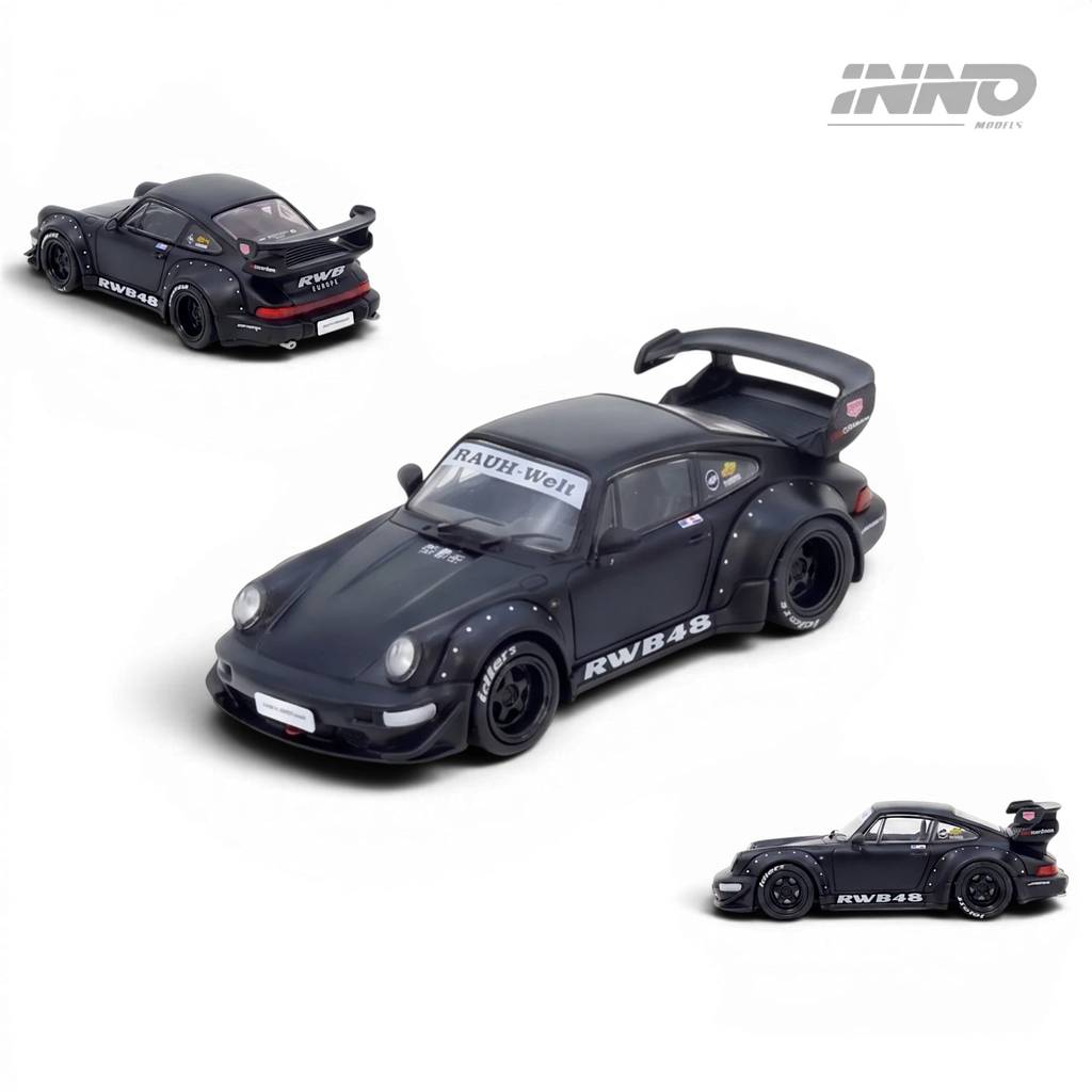 INNO64 RWB 964 Darth Vader Black Matt 1:64