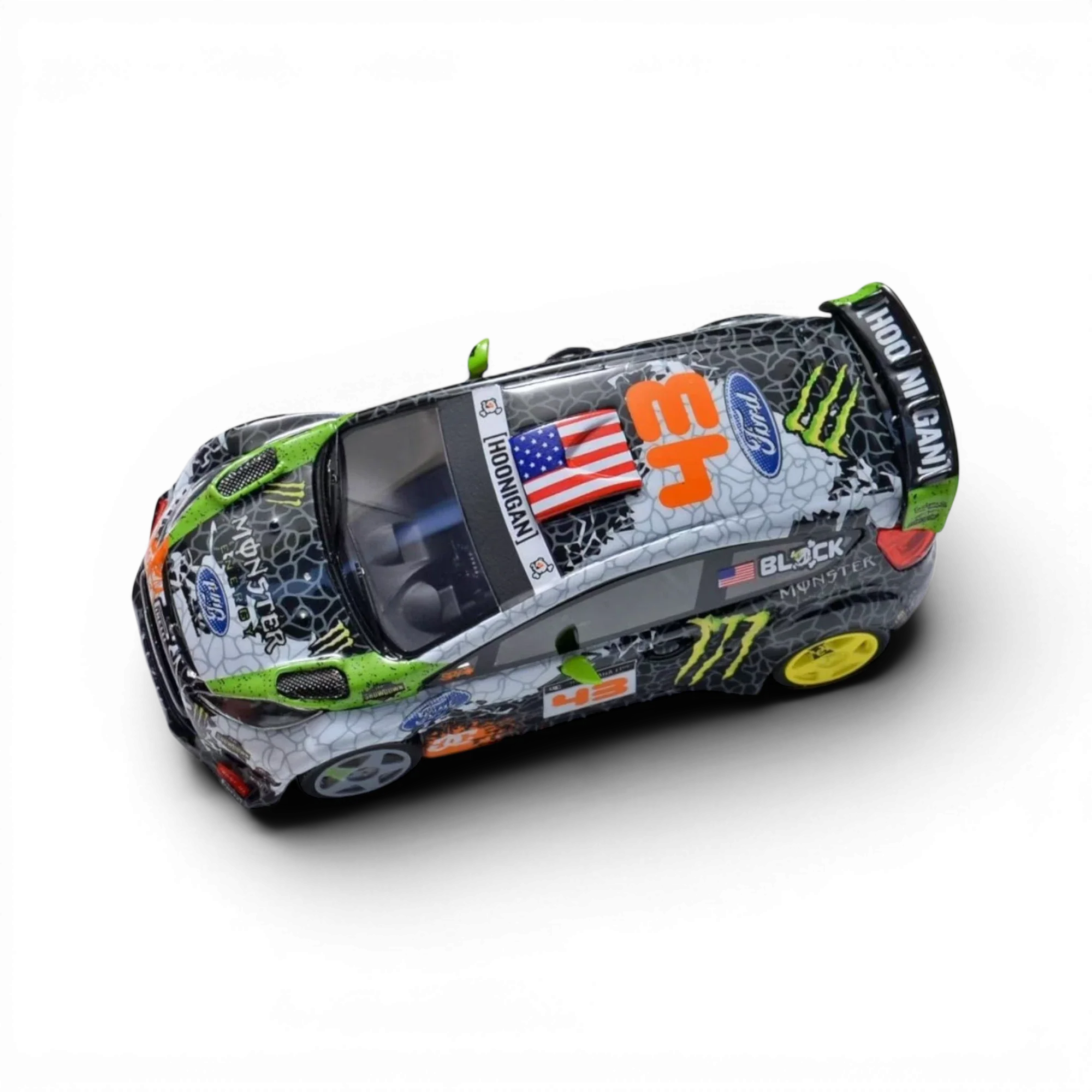 MiniCraftsman Ken Block Ford Fiesta Gymkhana Livery 1:64
