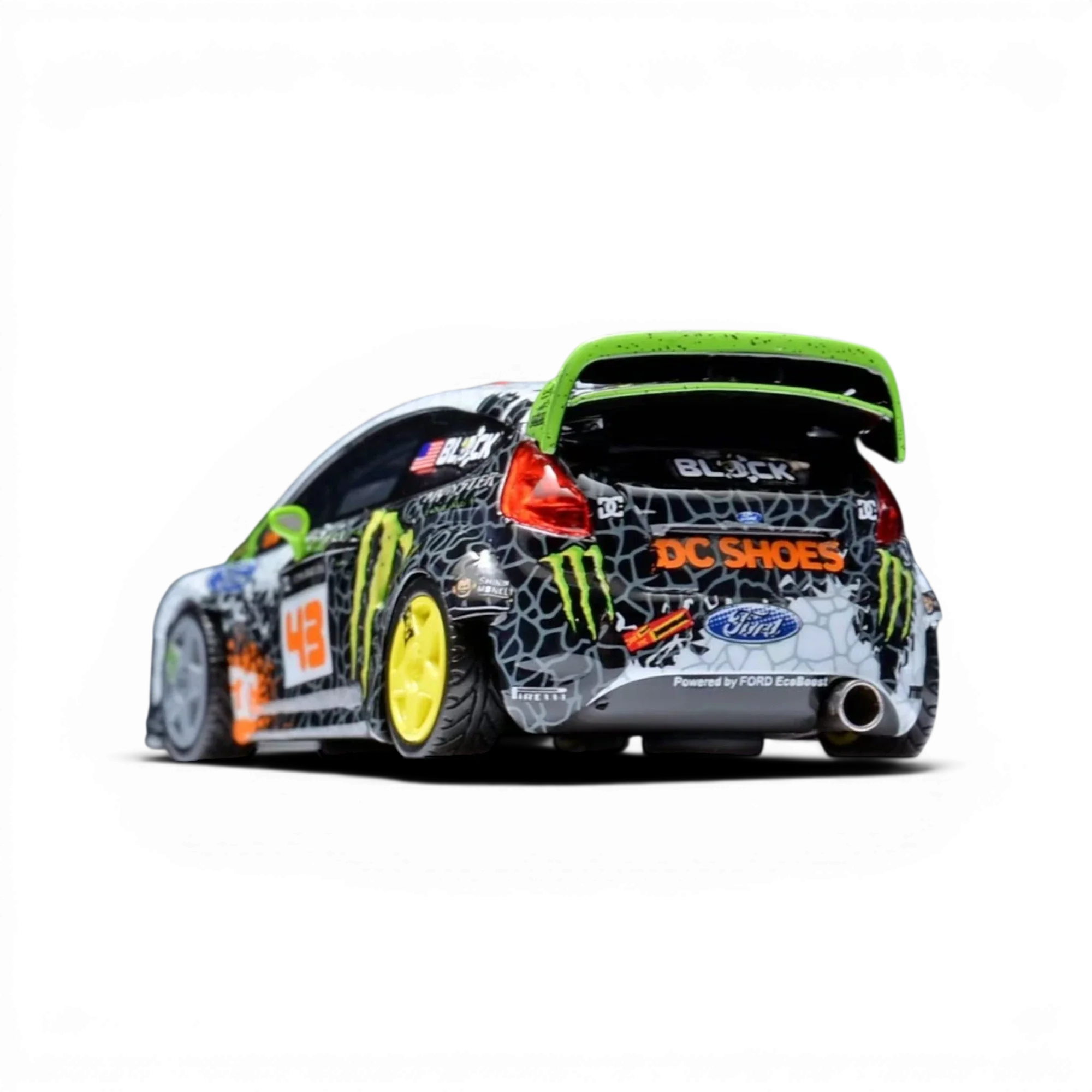 MiniCraftsman Ken Block Ford Fiesta Gymkhana Livery 1:64
