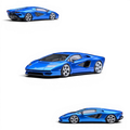 FuelMe Model Countach LPI 800-4 Dark Blue 1:64