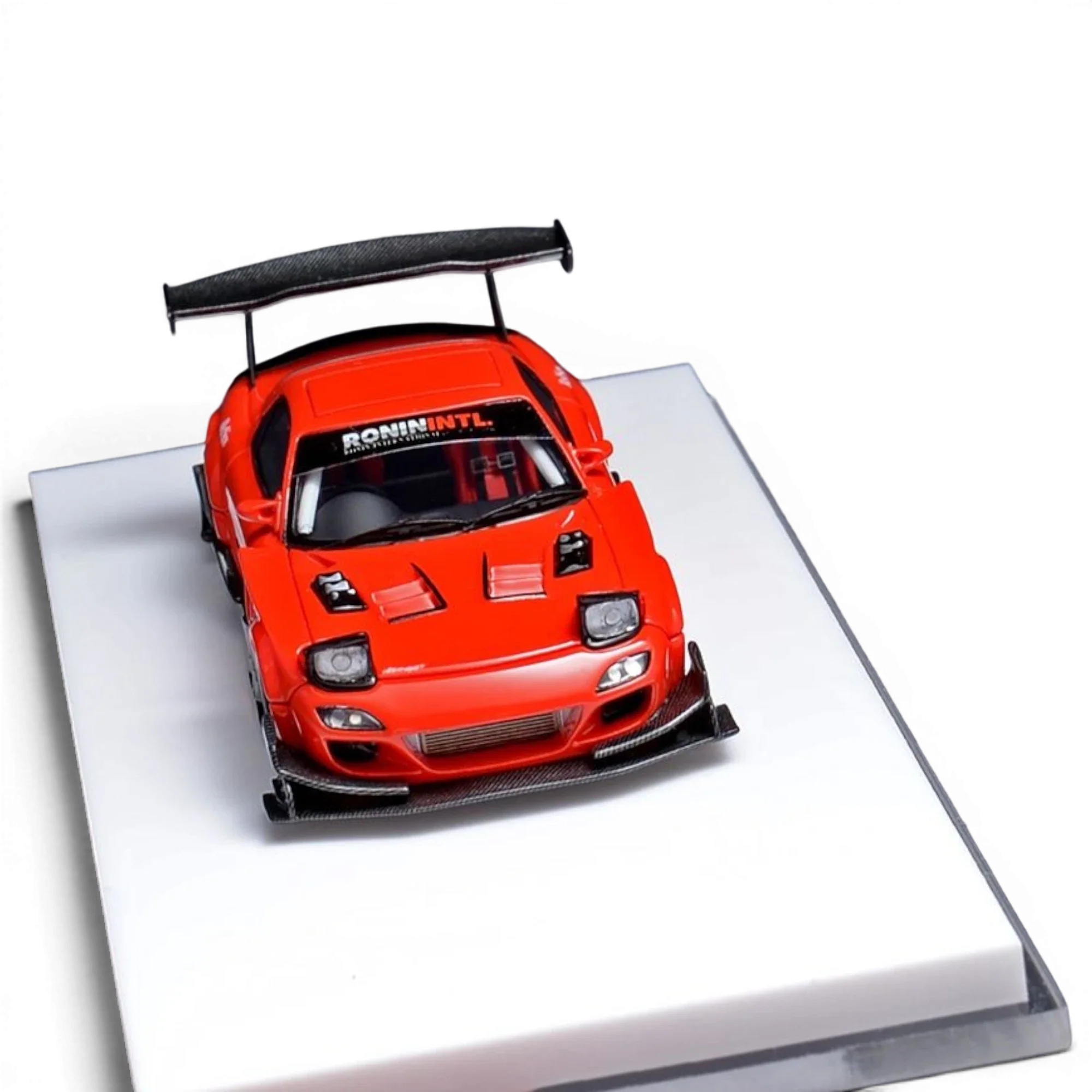 YM Model x MiniCraftsman Mazda RX-7 Modified Red 1:64