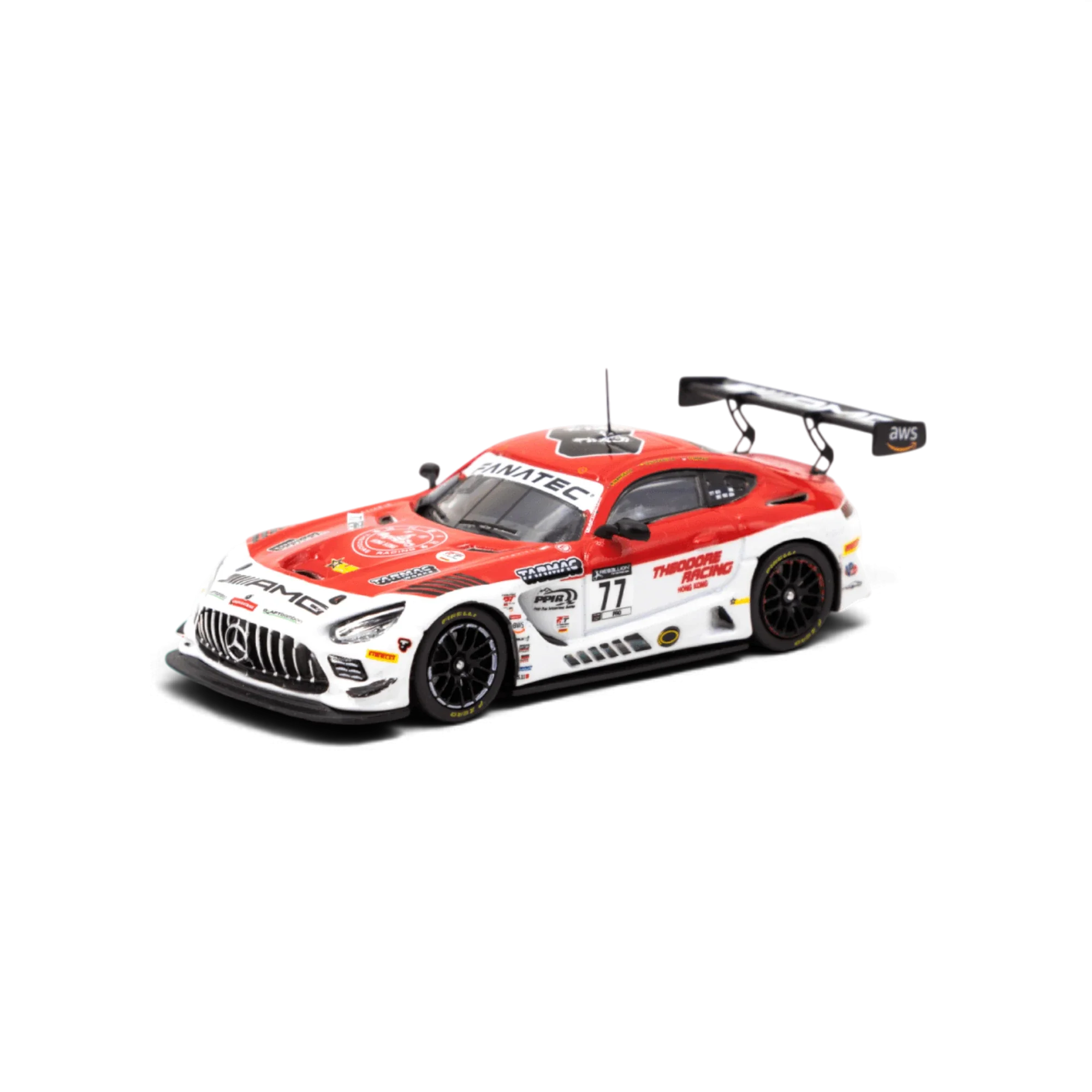 Tarmac Works Mercedes AMG GT3 Indianapolis 8h 2022 Winner 1:64