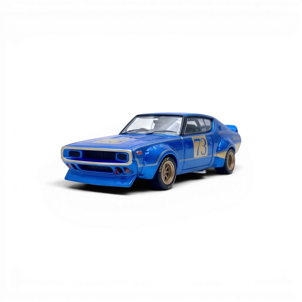 INNO64 Nissan Skyline 2000 GT-R KPGC10 Racing Concept Blue 1:64