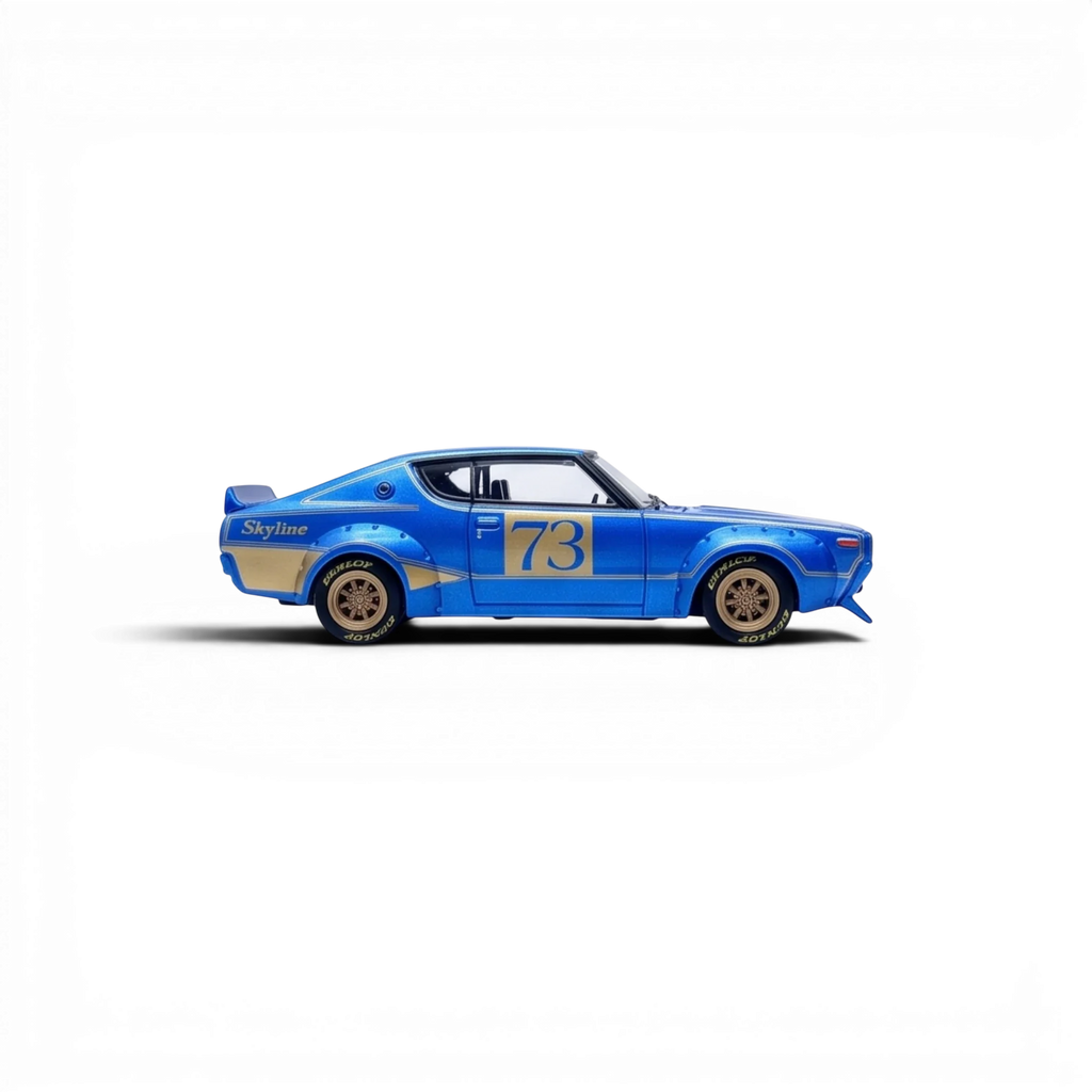 INNO64 Nissan Skyline 2000 GT-R KPGC10 Racing Concept Blue 1:64