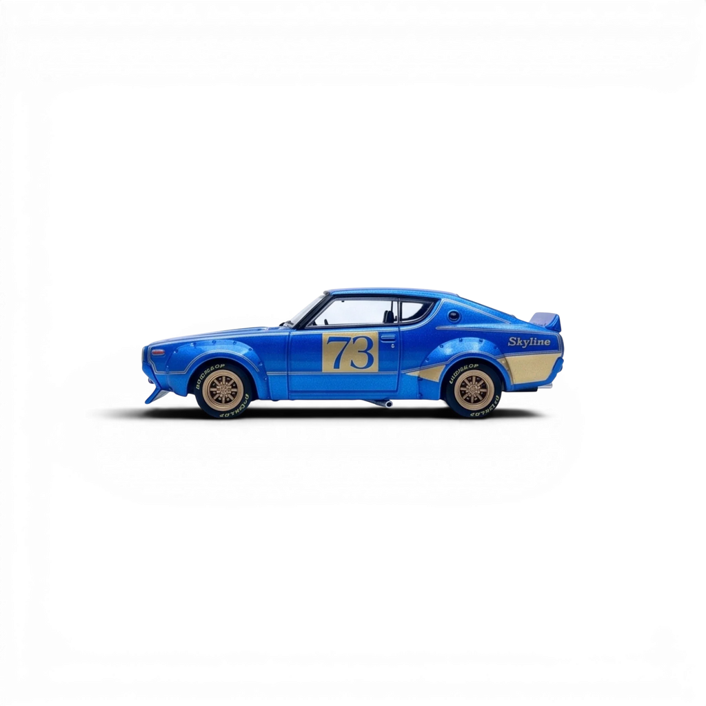 INNO64 Nissan Skyline 2000 GT-R KPGC10 Racing Concept Blue 1:64