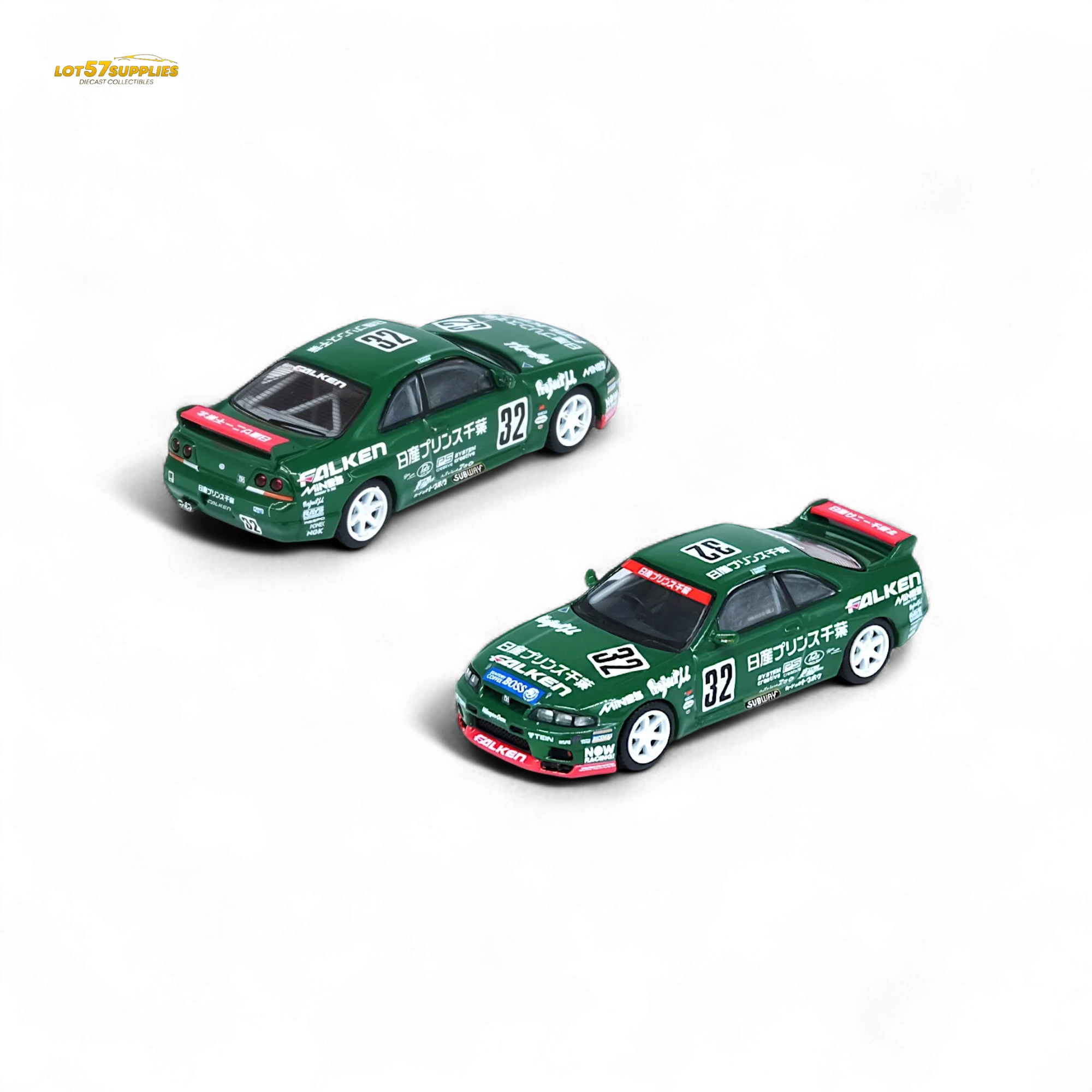 INNO64 Nissan Skyline GT-R R33 #32 Falken 1:64