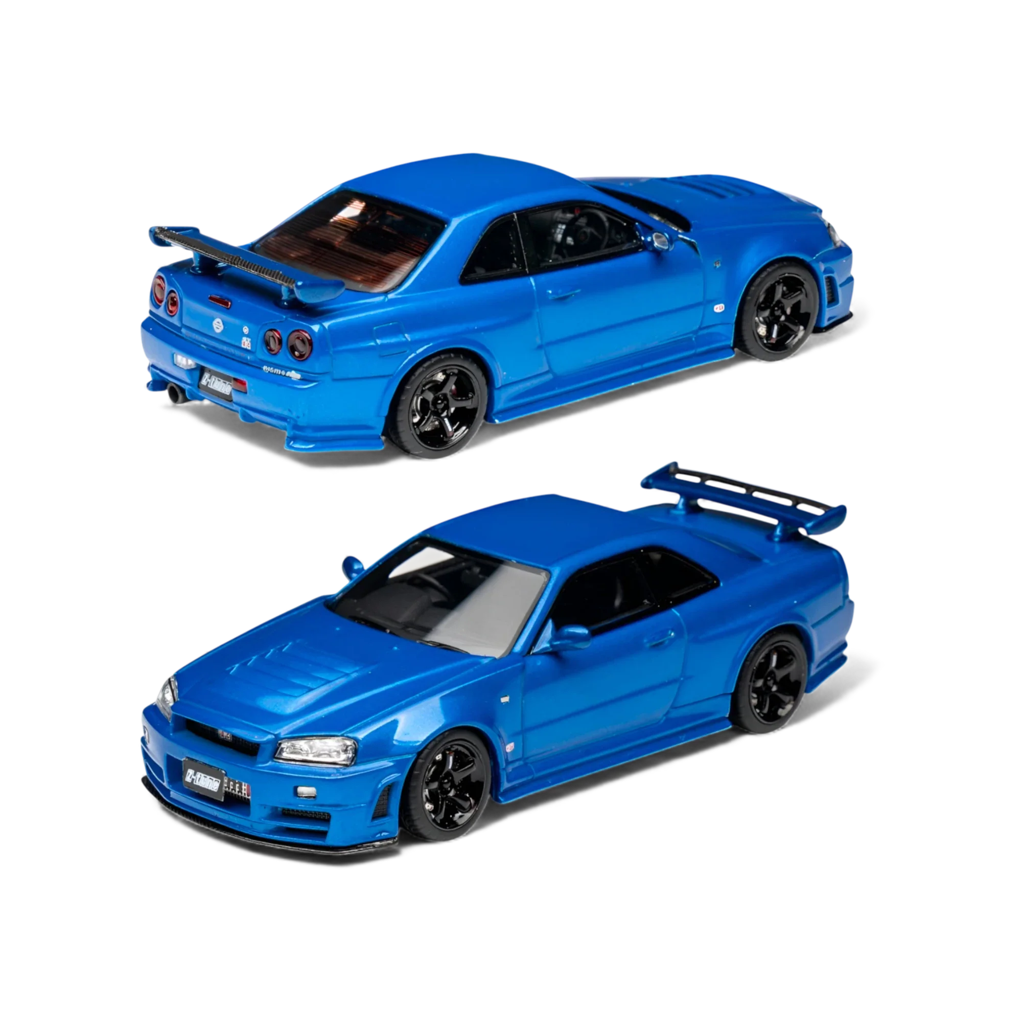 Cars' Lounge Nissan Skyline GT-R R34 Z-TUNE Bayside Blue 1:64