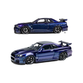 Cars' Lounge Nissan Skyline GT-R R34 Z-TUNE Midnight Purple 1:64