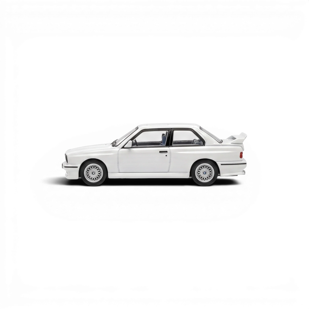 Mortal BMW E30 M3 Sedan Pearl White 1:64