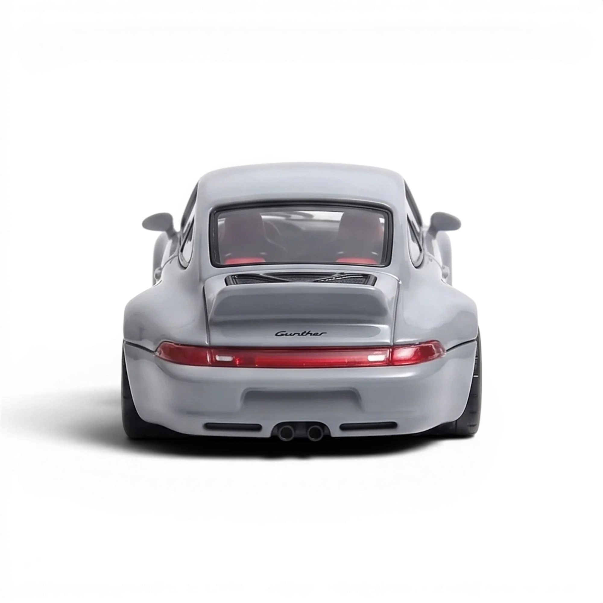 Flame Model Porsche 911 Gunther Werks 400R Cement Gray 1:64