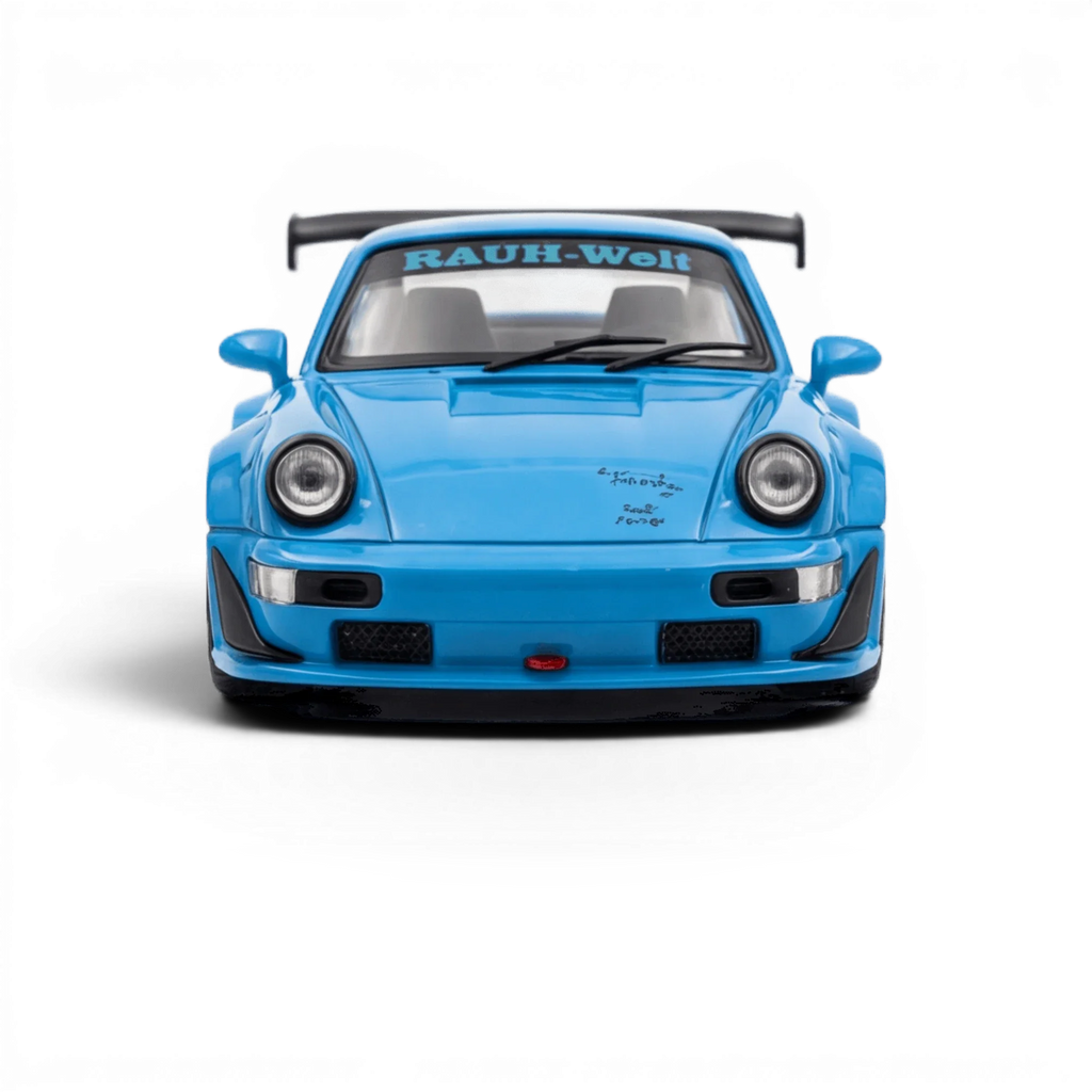 Mini Station Porsche 911 964 RWB HIDEYOSHI blue 1:64