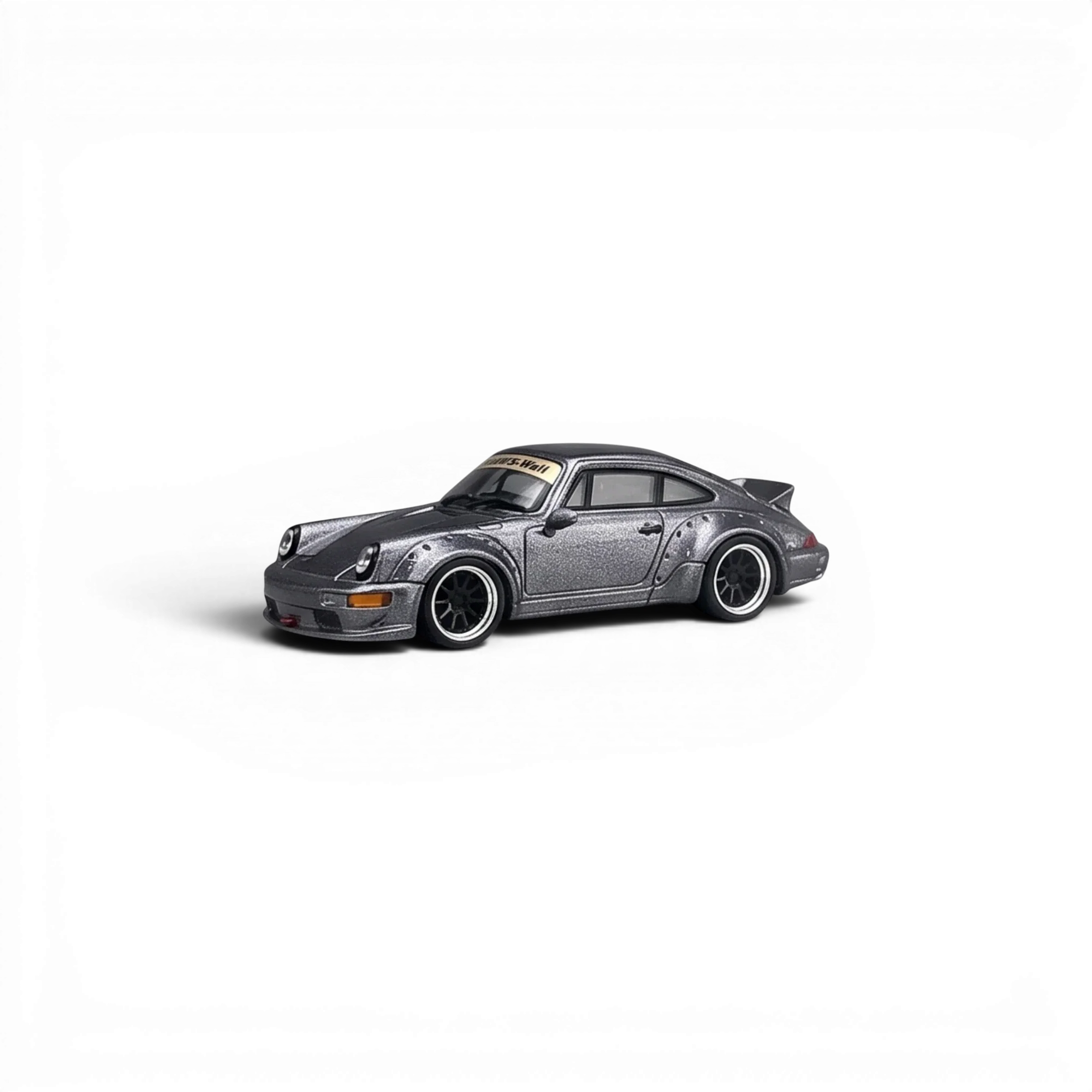 CM Model Porsche 964 Widebody Metallic Gray 1:64