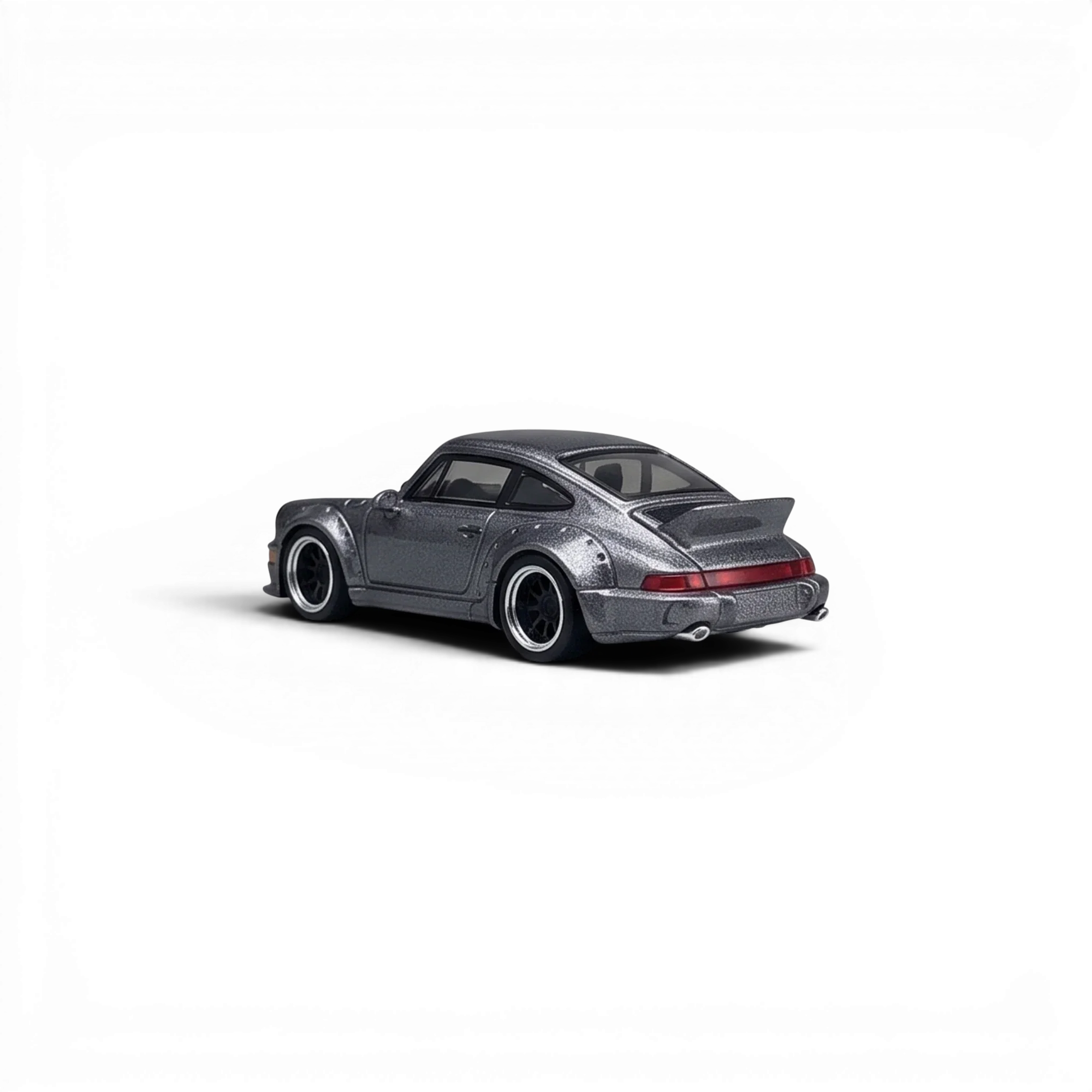 CM Model Porsche 964 Widebody Metallic Gray 1:64