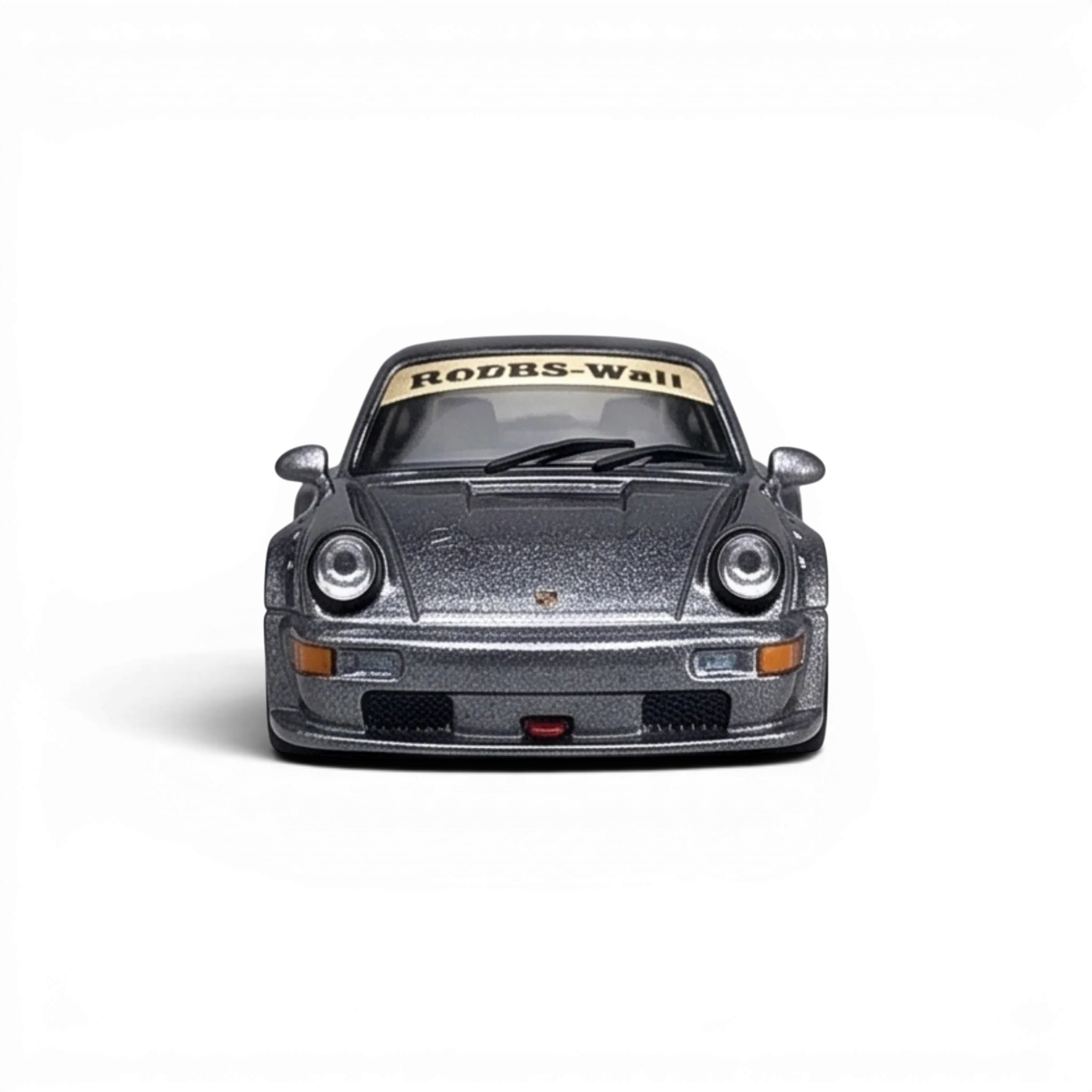 CM Model Porsche 964 Widebody Metallic Gray 1:64