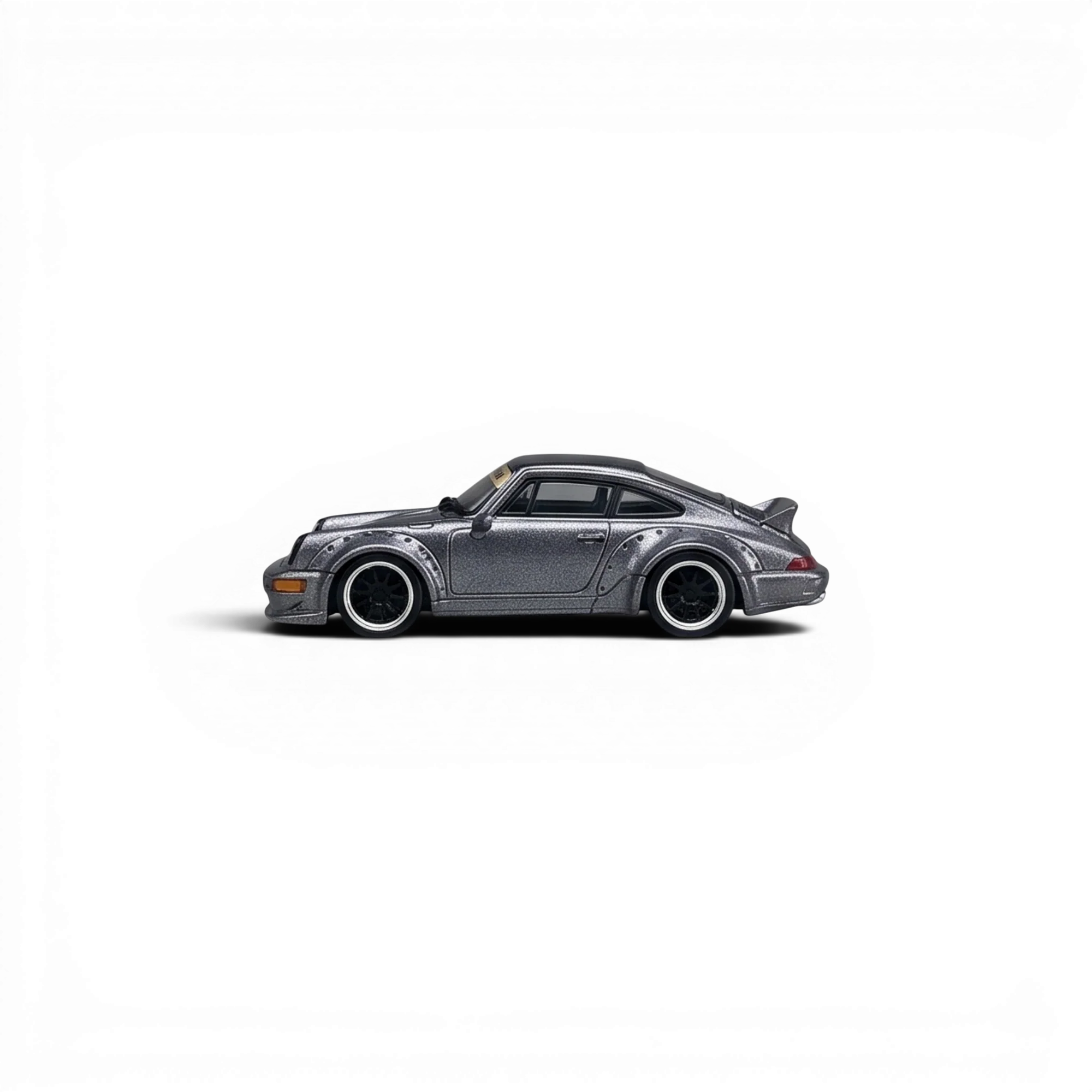 CM Model Porsche 964 Widebody Metallic Gray 1:64